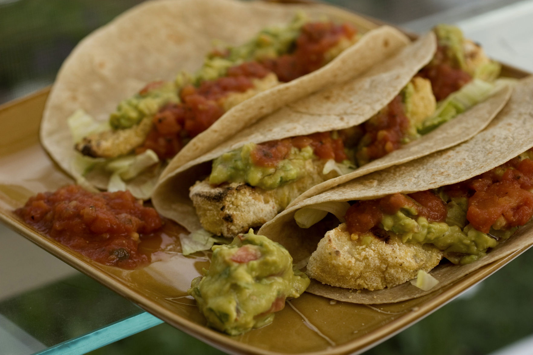 California: Baja-style fish tacos